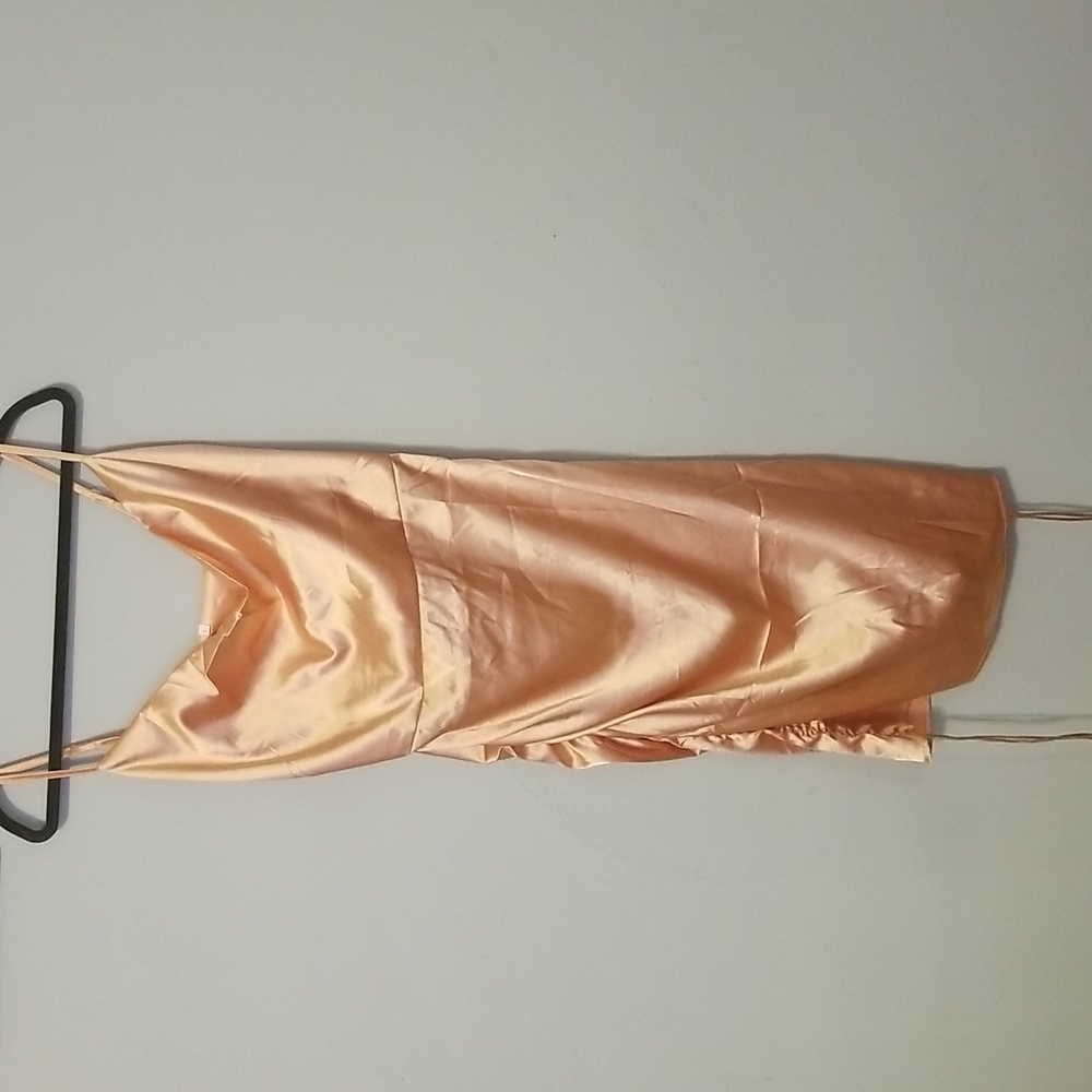 Blush Pink Ruched Dress